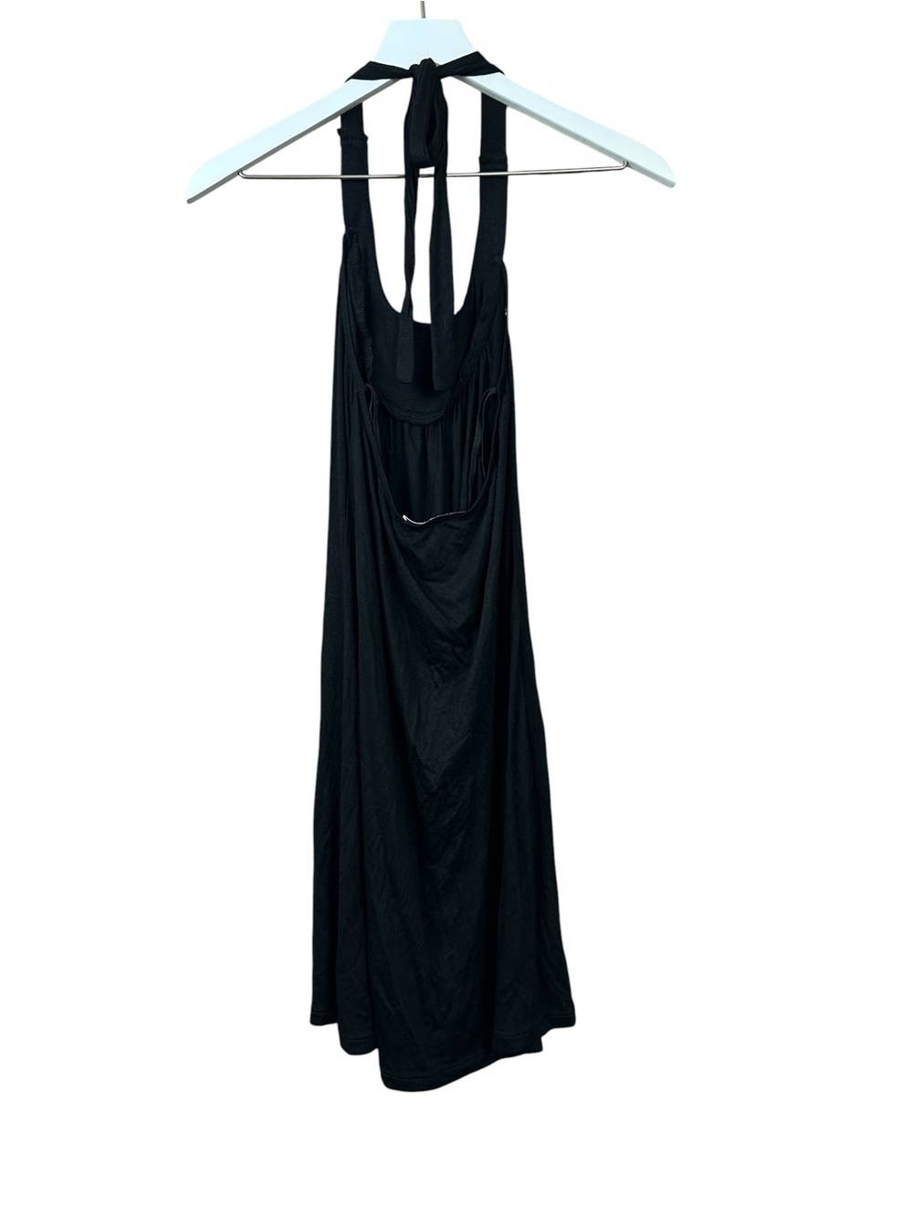 Vintage Y2K Ocean Drive Wooden Beaded Halter Dress Women Sz S - Picture 5 of 5
